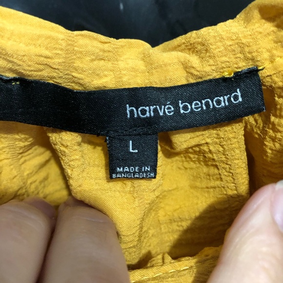 Mustard off shoulder top - Picture 2 of 5